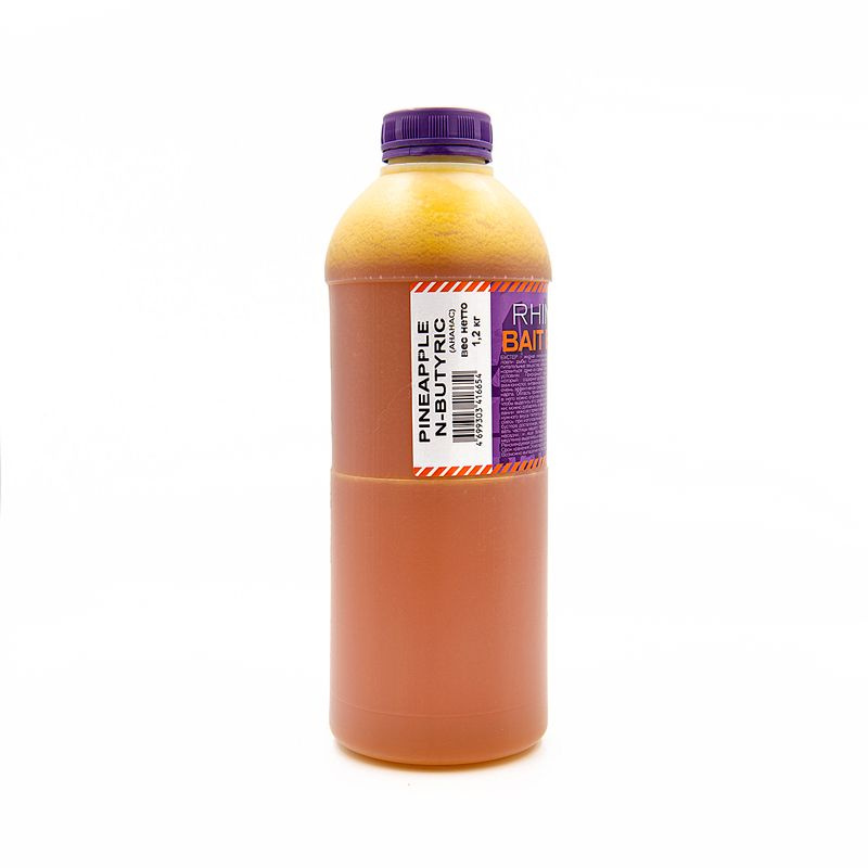 Ликвид Rhino Baits Bait Booster Liquid Food 1.2 л Pineapple + N-Butyric Ананас #1