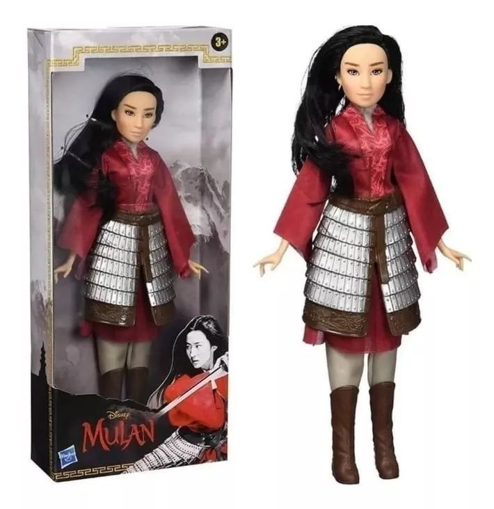 Кукла Дисней Принцесса Мулан в доспехах / Mulan Doll (30см, коробка)  #1