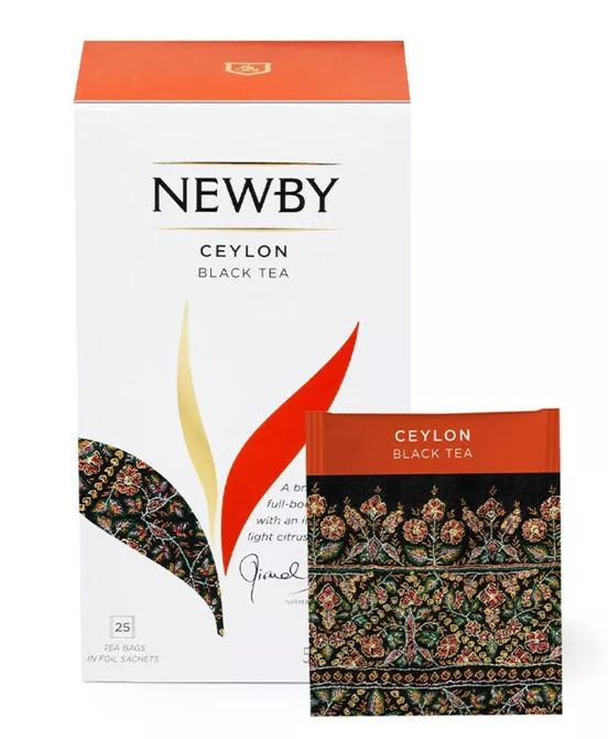 Чай черный Newby Цейлон Newby Teas 25 х 2 г, Индия #1