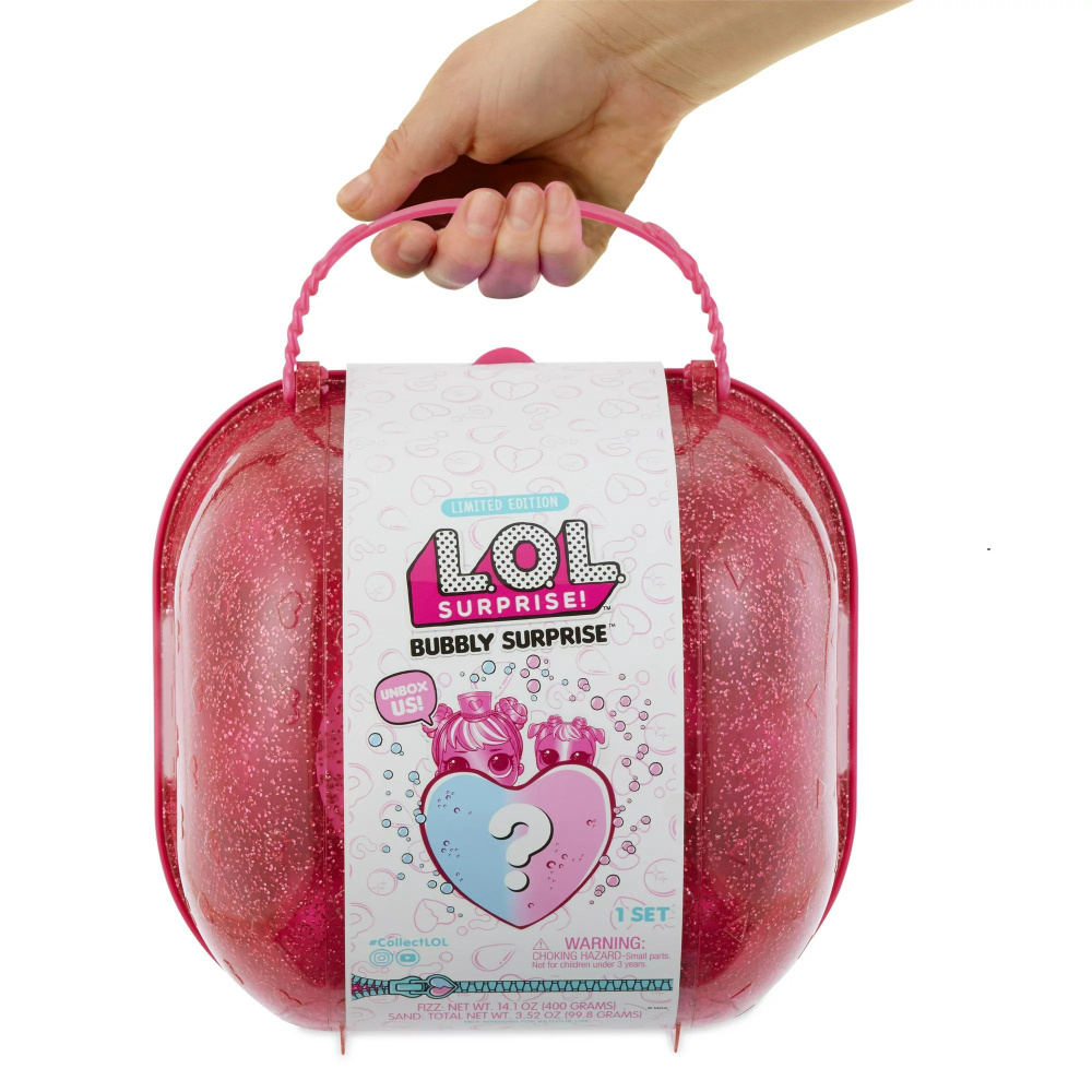 Игровой набор L.O.L. Surprise! Color Change Bubbly Surprise ЛОЛ Шипучий Сюрприз - Розовый Чемоданчик, #1