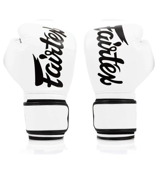 Боксерские перчатки Fairtex BGV14 белый 14 унций #1