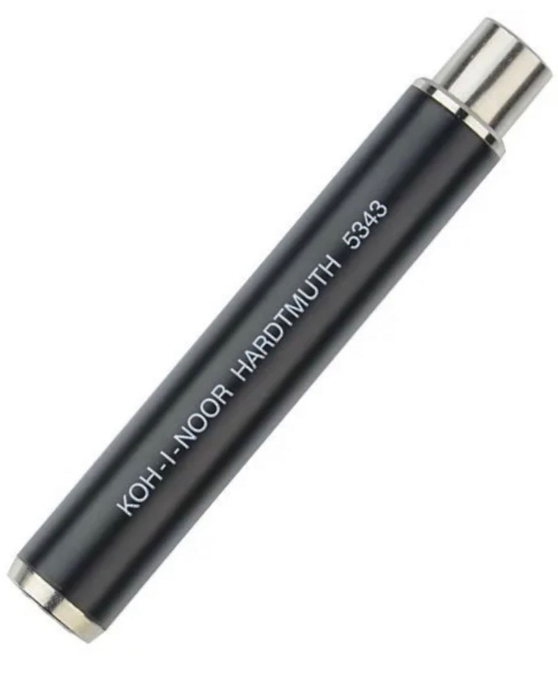 Держатель для пастели d-10 мм/Карандаш цанговый KOH-I-NOOR 10мм металлический корпус, черный  #1