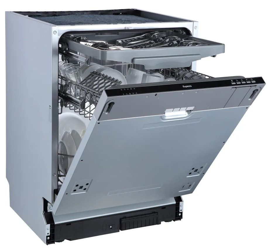 Посудомоечная машина встраиваемая Бирюса DWB-614/6, серый. Товар уцененный  #1
