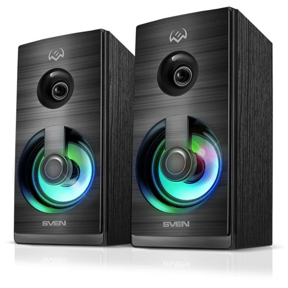 2.0 Колонки Sven SPS-512 2*3W Black USB #1