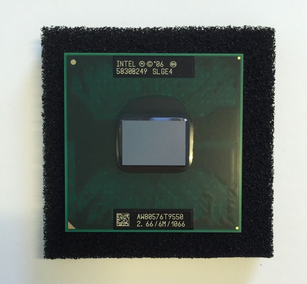 Intel Процессор для ноутбука Intel Core 2 Duo Mobile T9550 Socket P 478 micro-FCPGA 2ядра/2потока 2.66 #1