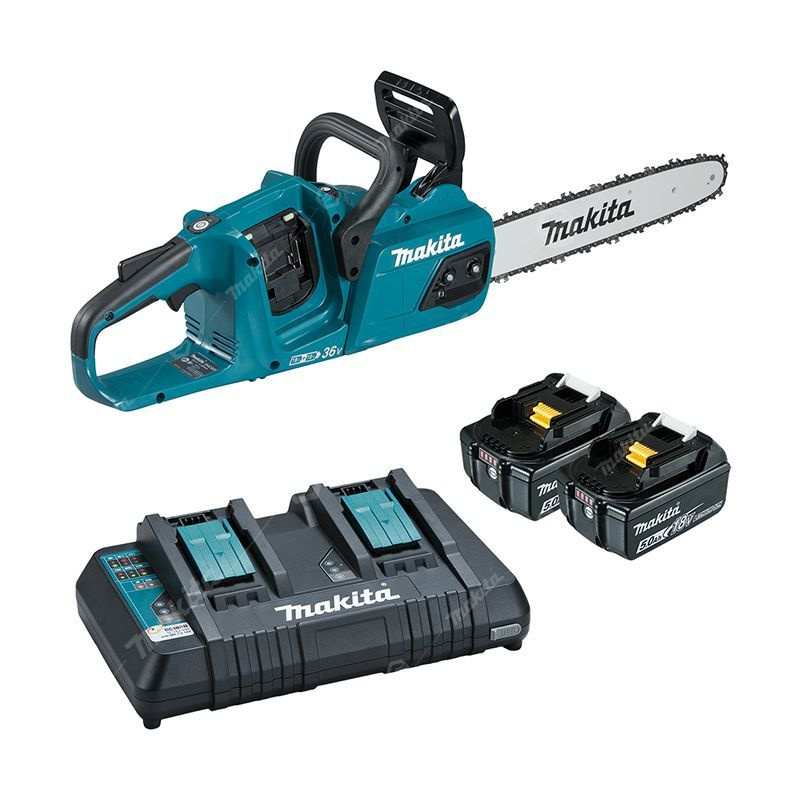 Аккумуляторная цепная пила MAKITA DUC355PT2 (2xBL1850B,DC18RD) #1