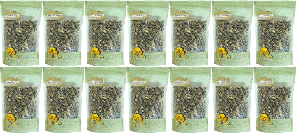 Семечки тыквенные Семушка сырые очищенные, комплект: 14 упаковок по 150 г  #1