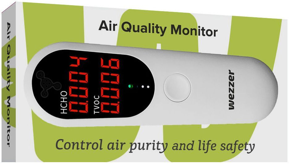 Монитор качества воздуха Levenhuk Wezzer Air PRO DM10 детектор летучих веществ, детектор паров формальдегида #1