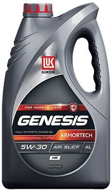 ЛУКОЙЛ (LUKOIL) GENESIS ARMORTECH HK 5W-30 Масло моторное, Синтетическое, 4 л  #1