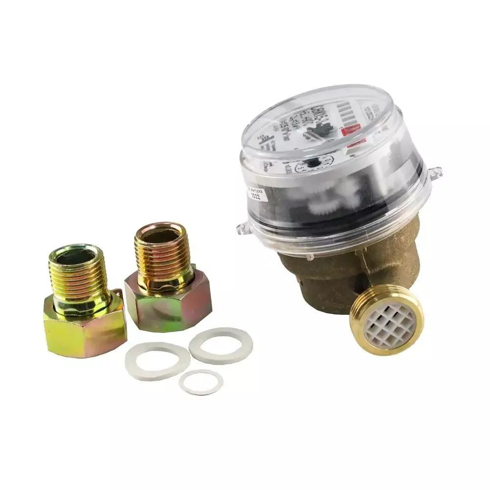 Счетчик воды универсальный Арзамас СВК 15-3-8 (Ду 15 мм, 110 мм, с кмч ...