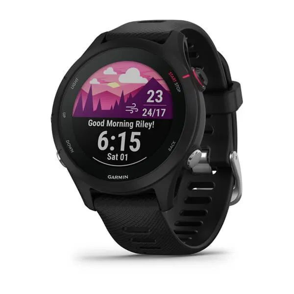 Часы Garmin FORERUNNER 255S Music с черным ремешком (010-02641-32) #1