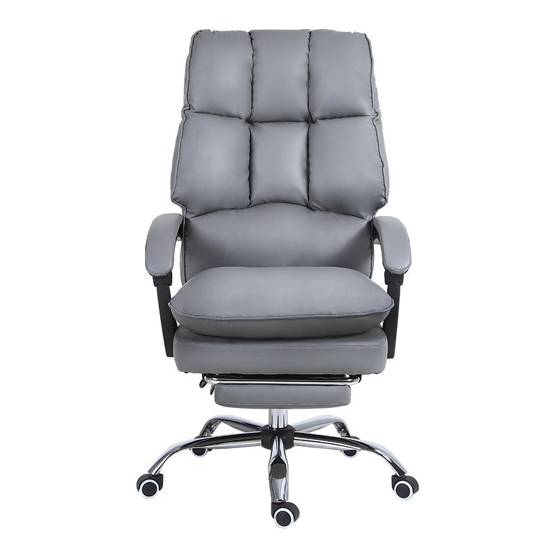 Кресло компьютерное игровое офисное геймерский игровой стул подставкой для ног Экокожа регулировка спинки #1