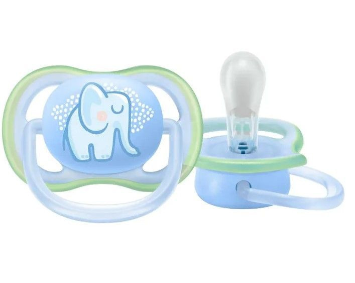 Пустышка Philips Avent ultra air с футляром 0-6месяцев SCF086/01 #1