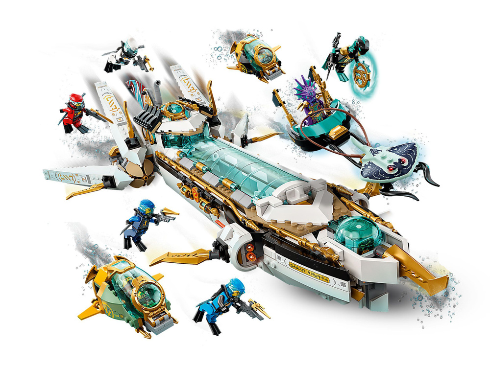 Конструктор LEGO Ninjago Подводный Дар Судьбы 71756 #1