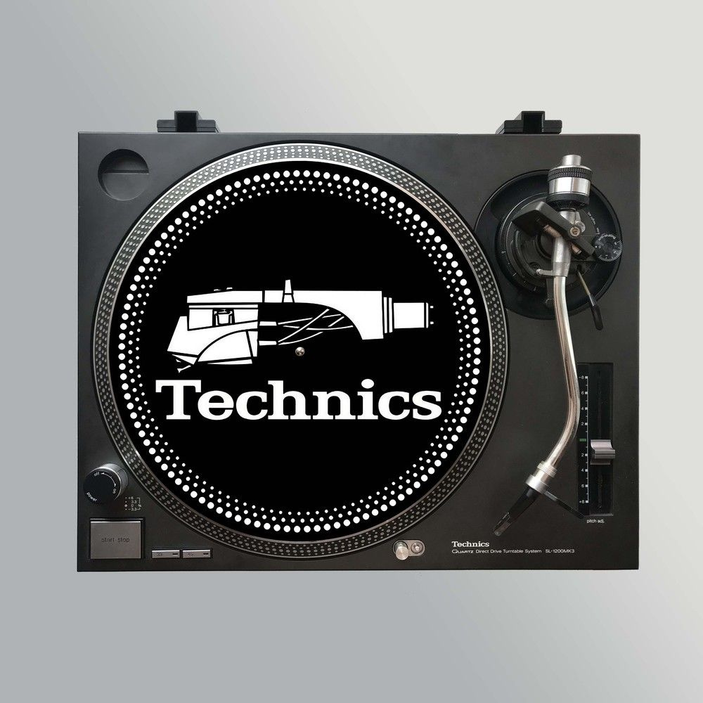 Слипмат Stereo Slipmats Technics Headshell and Dots #1