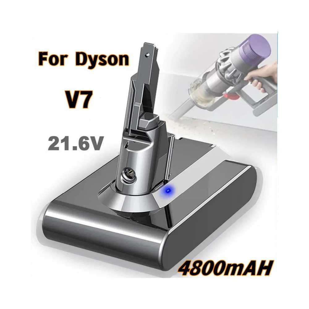 Аккумулятор для пылесоса Dyson V7 / SV11. Емкость 4800мАч. V7 Animal ...