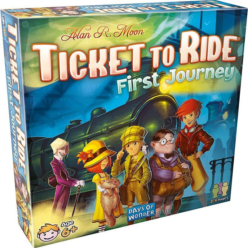 Ticket to Ride First Journey на английском #1