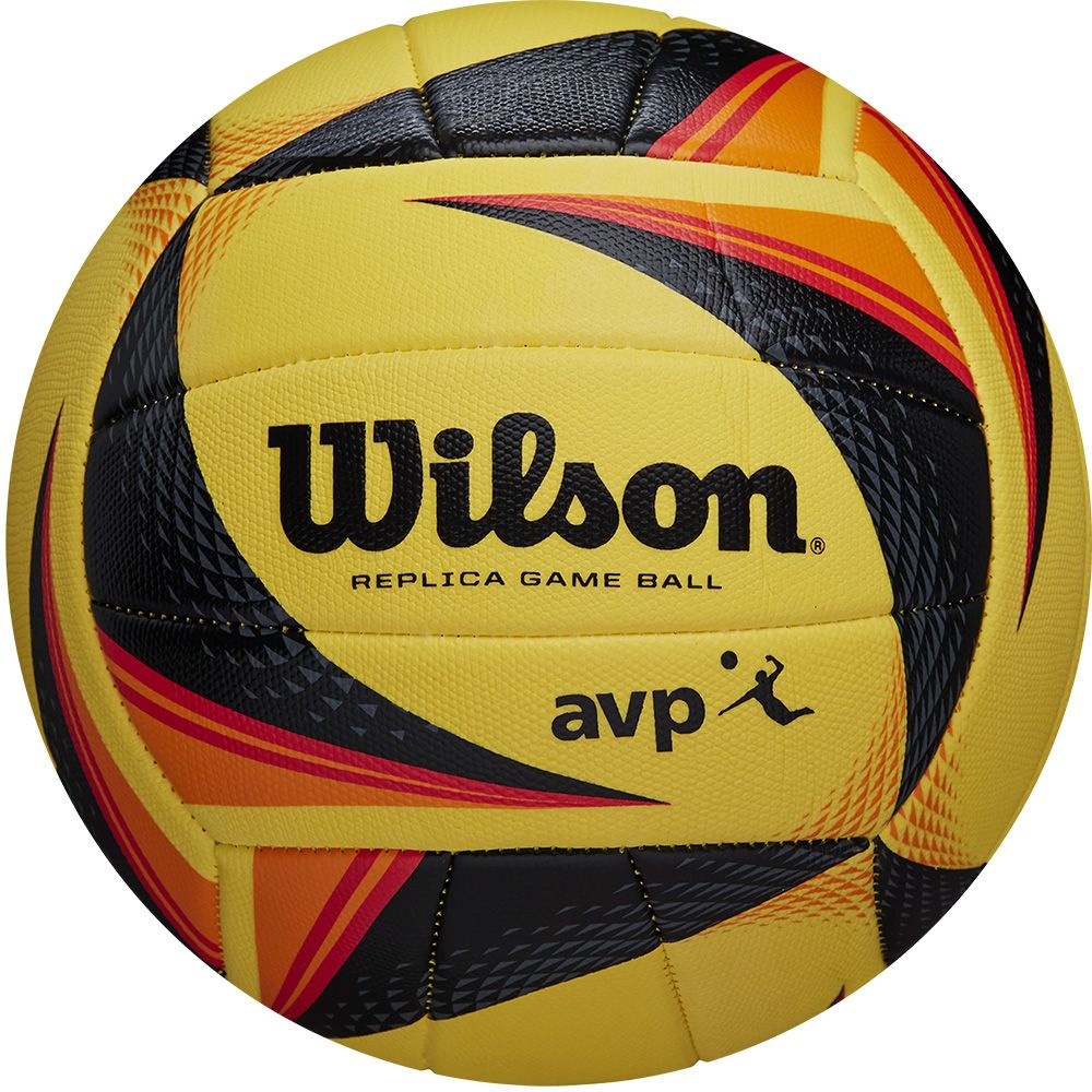 Wilson Мяч волейбольный, 5 размер, желтый #1