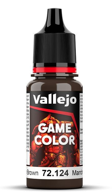 Краска Vallejo 72124 Game Colo Gorgon Brown (Коричневая Горгона) #1