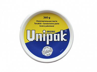 Паста UNIPAK 5075036 мастика для пропитки льна 360 гр в пластиковом контейнере  #1