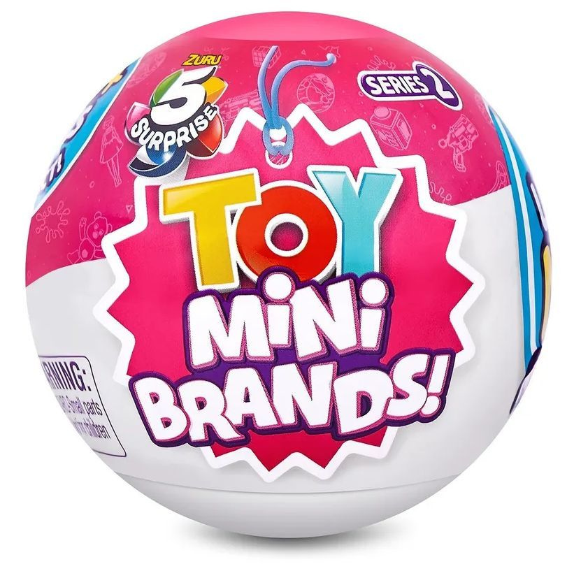 Игрушка-сюрприз Зуру / шар-сюрприз / Zuru Toy Mini brands S2 (8см, 5 сюрпризов)  #1