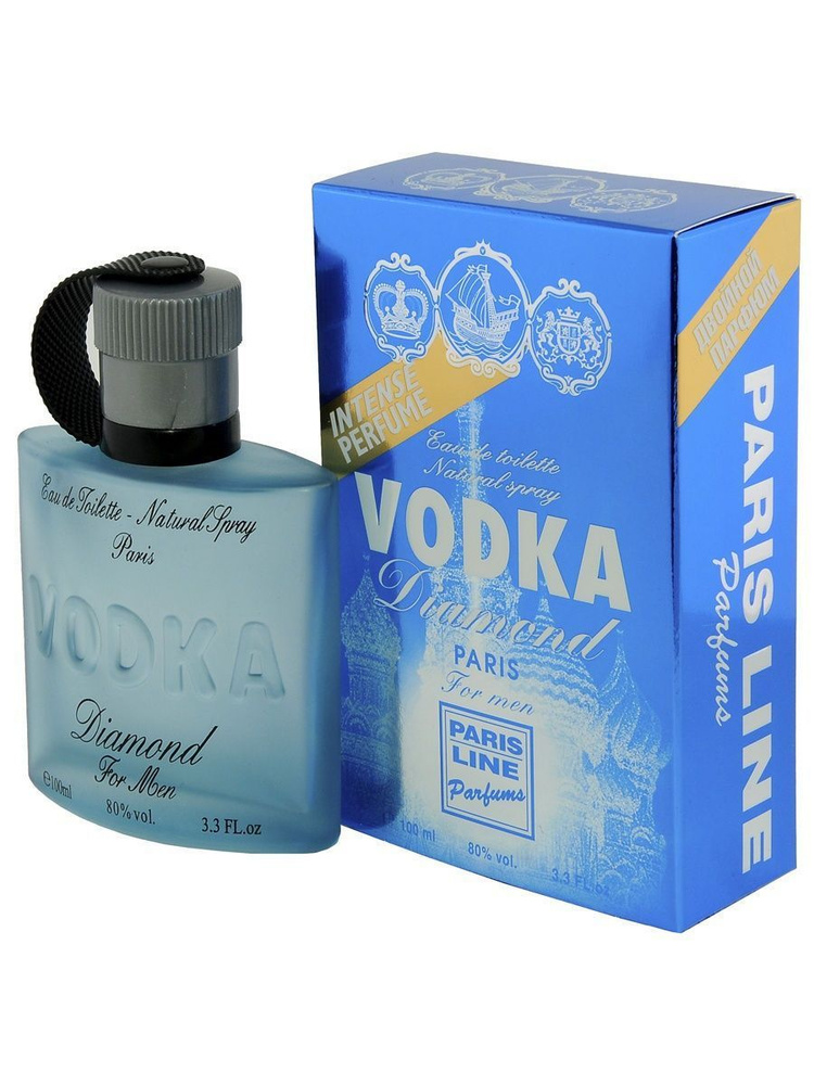 Paris Line Parfums Туалетная вода Vodka Diamond / Париж Лайн Парфюм Водка Даймонд 100 мл  #1