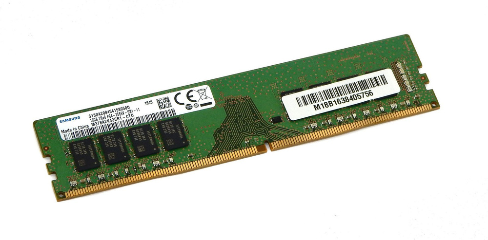 Samsung Оперативная память DDR4 16Gb 2666Mhz M378A2K43CB1-CTD 1x16 ГБ (M378A2K43CB1-CTD)  #1