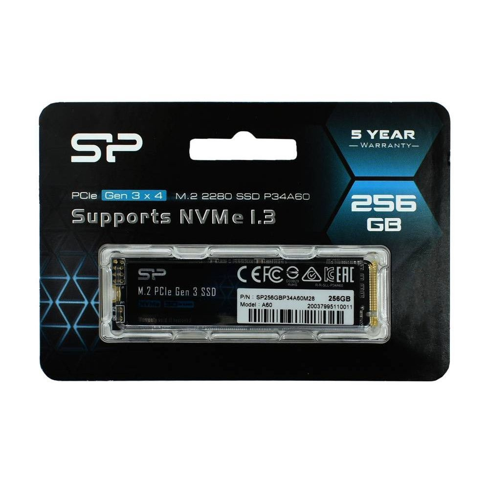 Silicon Power 256 ГБ Внутренний SSD-диск SP256GBP34A60M28 (SP256GBP34A60M28) #1