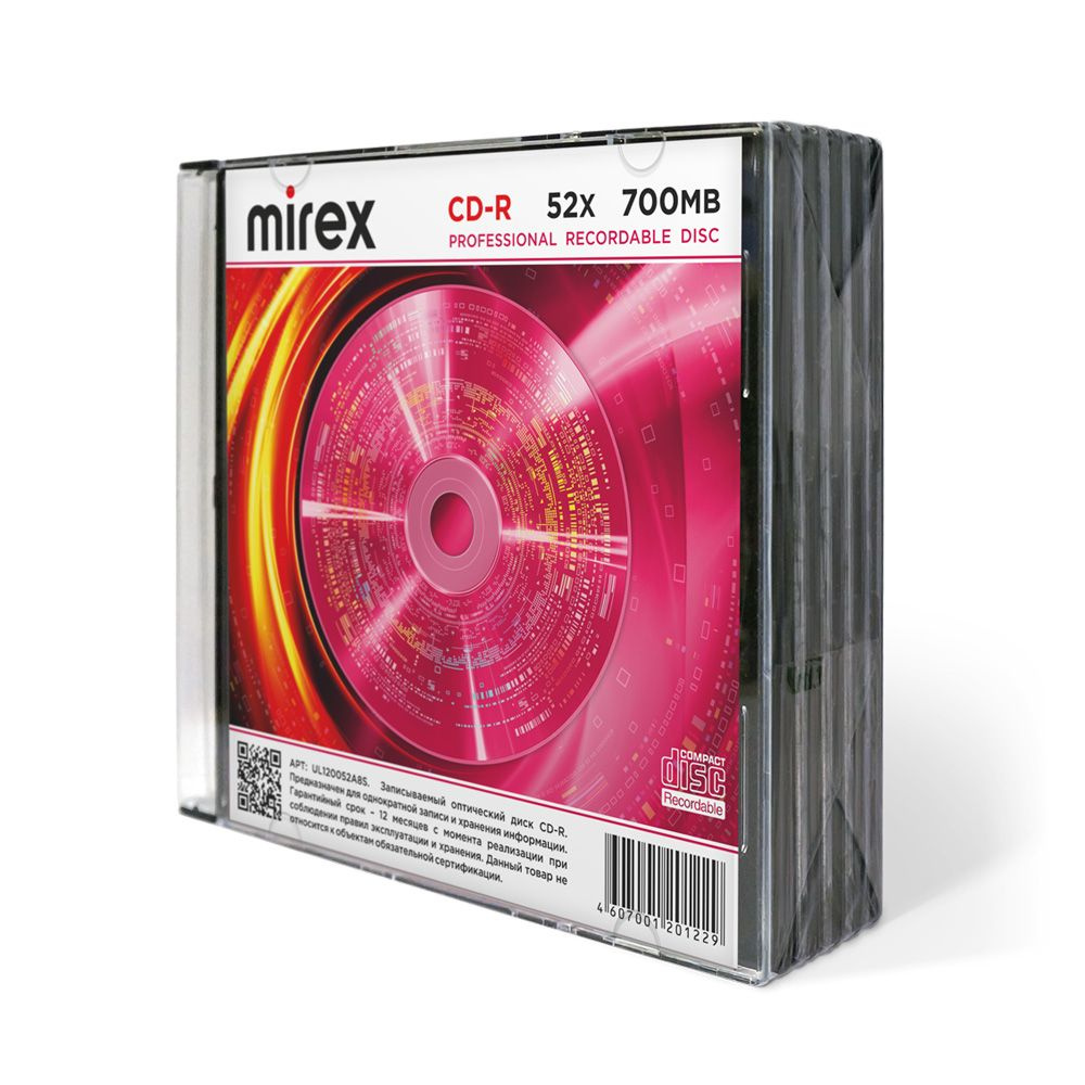 Mirex Внутренний жесткий диск CD Диск (M_UL120052A8F)  #1