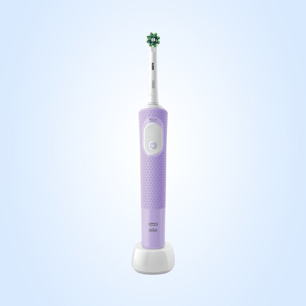 Электрическая зубная щетка Oral-B Vitality Pro Protect X Clean Lilac Сиреневая  #1