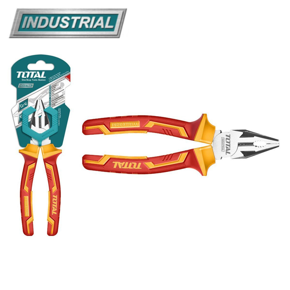 Бокорезы / кусачки для проводов усиленные диэлектрические 160 мм TOTAL  #1