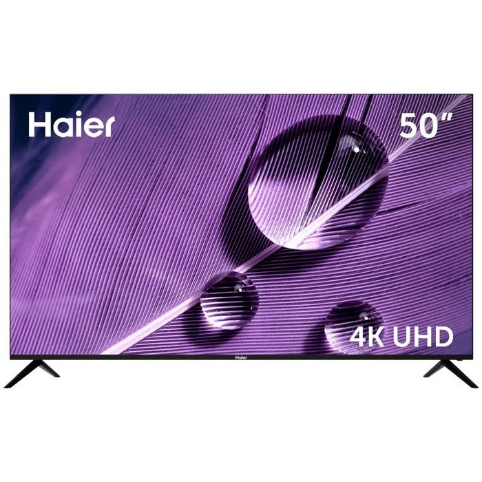 Haier Телевизор 50", черный #1