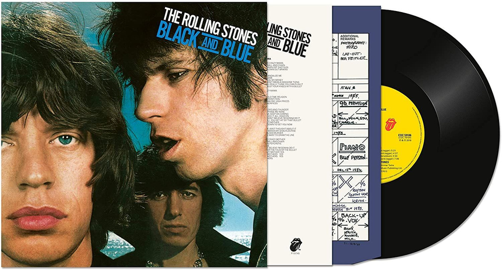 The Rolling Stones. Black And Blue, LP, Half Speed Master, новая, но НЕ запечатанная пластинка  #1