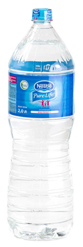 Вода негазированная Nestle Pure Life, 2 л #1