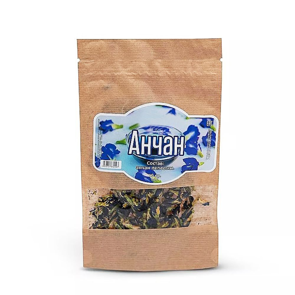 Натуральный тайский синий голубой чай Анчан 10 гр, Anchan Blue Tea, Клитория Тройчатая  #1