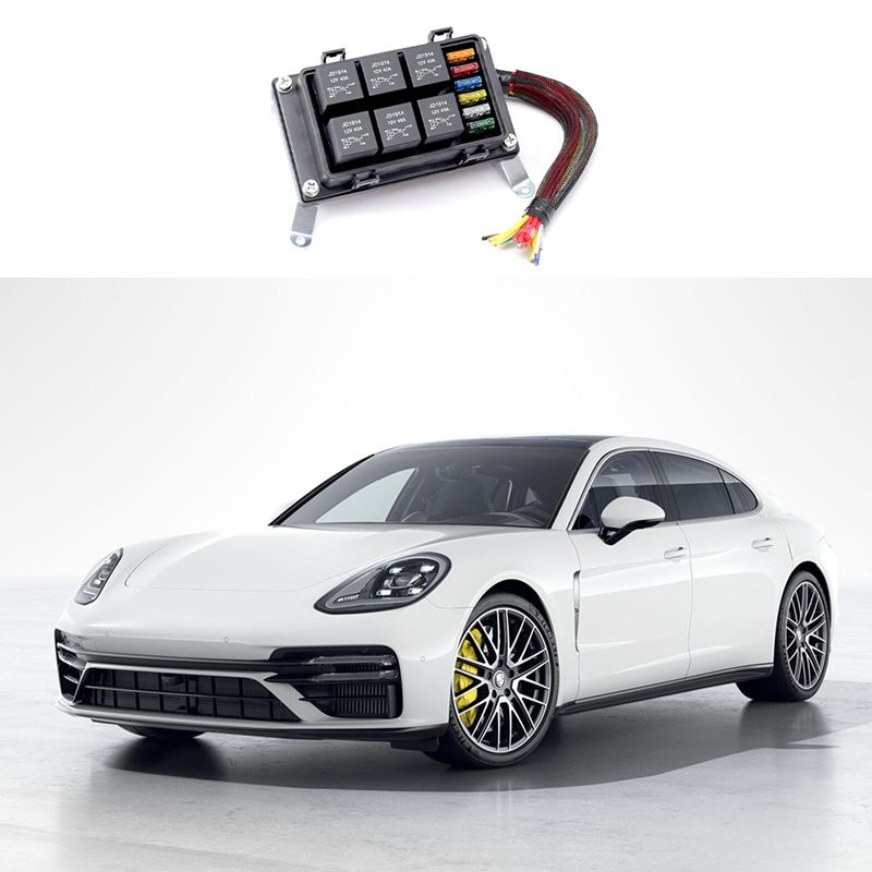 12V 40A 6-контактный предохранитель ATC/ Релейный блок 24V Блок ...