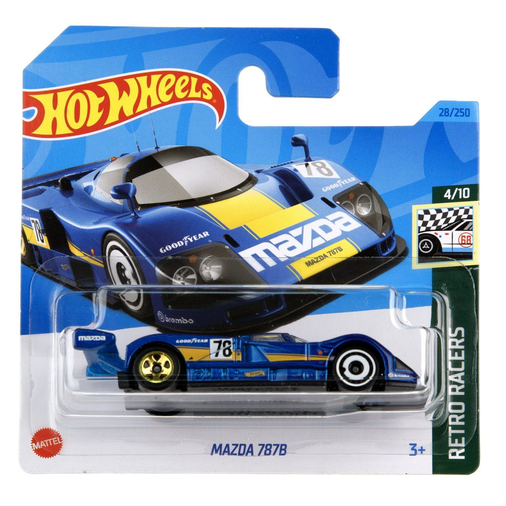 Машинка Hot wheels базовая коллекция в дисплее MAZDA 7878 #1