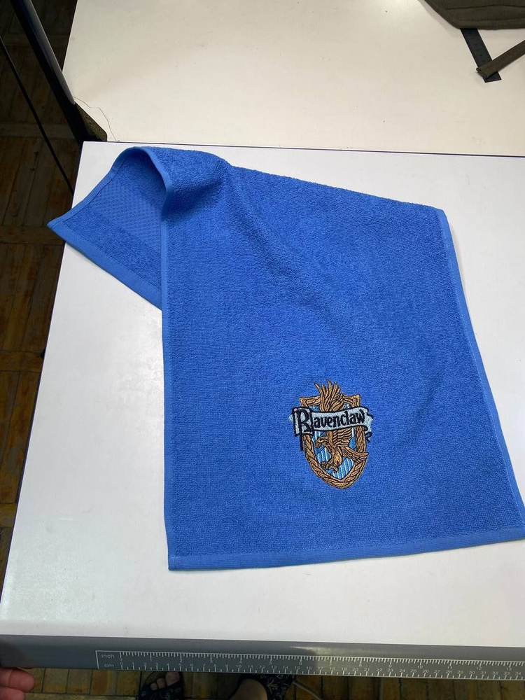 Luiren Craft Полотенце для лица, рук Гарри Поттер, Вискоза, Махровая ткань, 40x70 см, голубой, 1 шт. #1