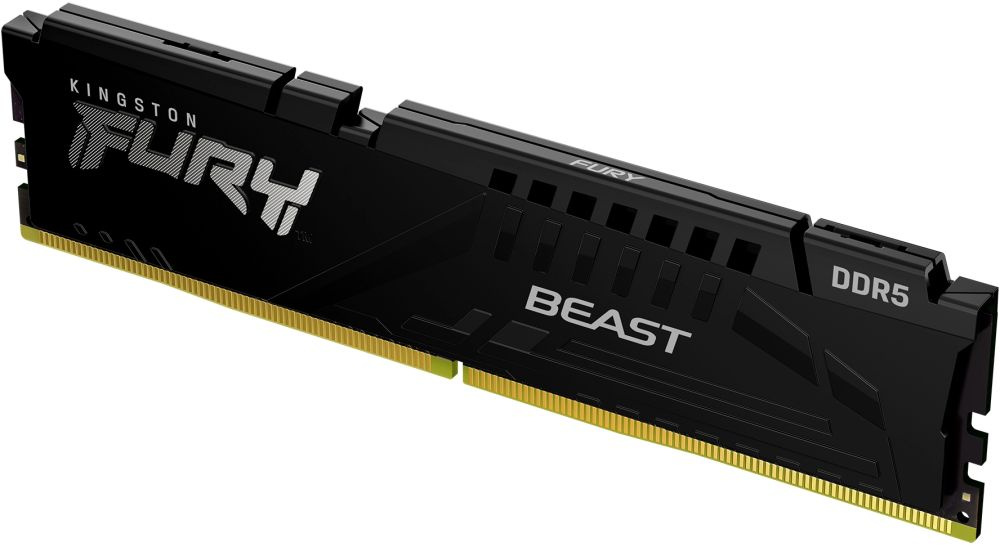 Kingston Оперативная память 8Gb DDR5 5600MHz Fury Beast Black (KF556C40BB-8) 1x8 ГБ (KF556C40BB-8)  #1