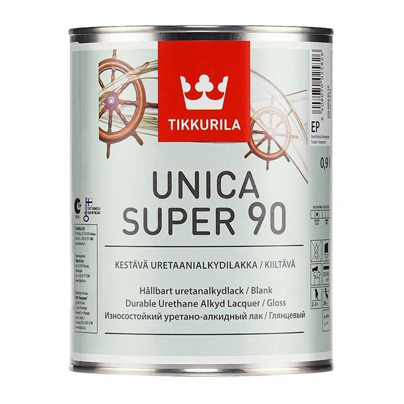 Лак универсальный UNICA SUPER STRONG EP в/гл 0,9л #1