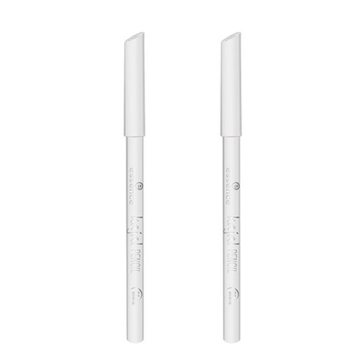 Essence Карандаш для век Kajal, тон 04 White, 2 шт #1