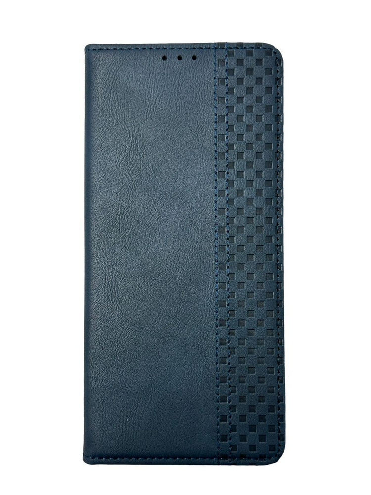 Чехол-кошелек для Tecno Spark 10 и Tecno Spark 10C темно-синий #1