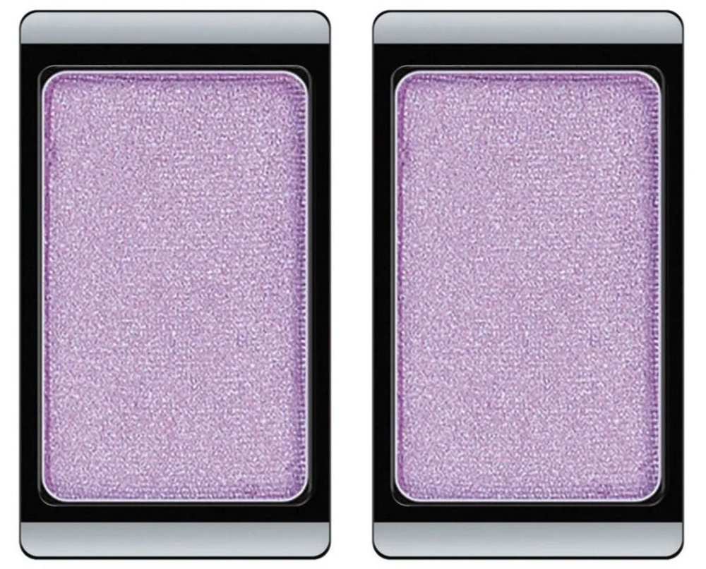 ARTDECO Тени для век перламутровые Eyeshadow, №87 pearly purple, 2 шт #1