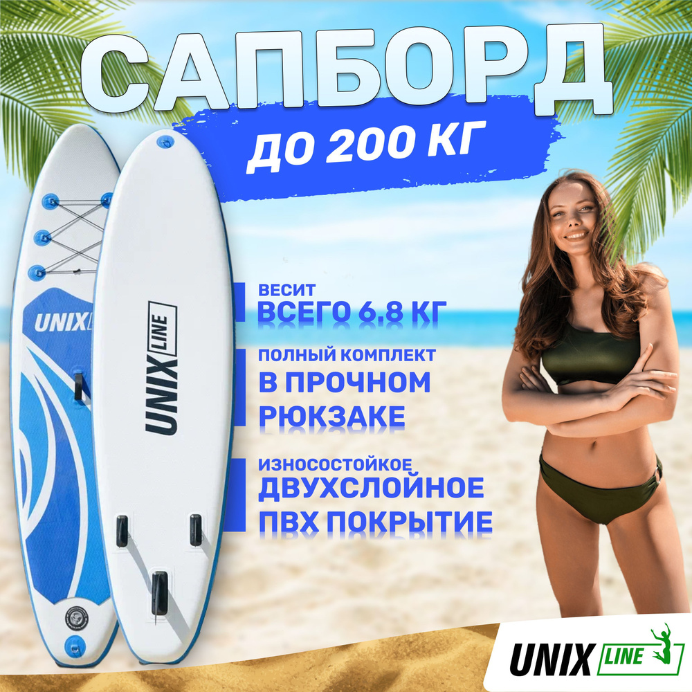 SUP-борд UNIX Line Big Wave (320 см) #1