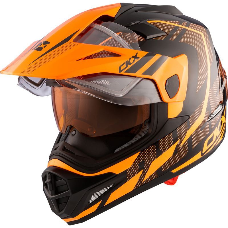 Шлем для снегохода CKX QUEST RSV EDL, Orange, XL #1