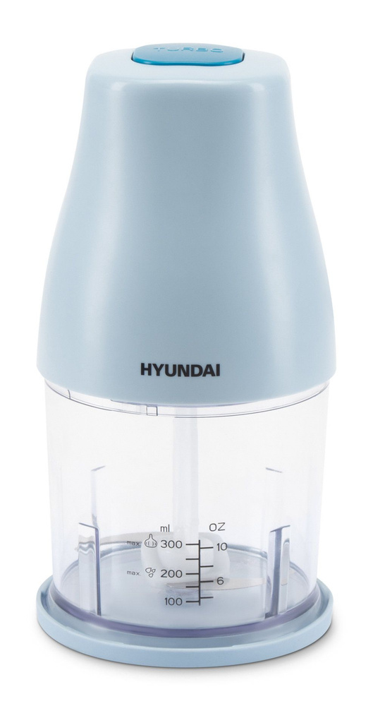 Hyundai Измельчитель бытовых отходов Измельчитель электрический HYC-P3118 0.8л. 300Вт голубой/синий  #1