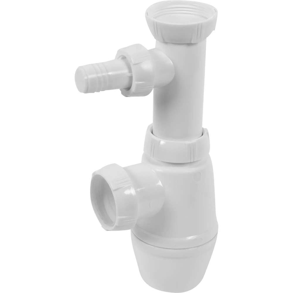 Сифон для раковины без выпуска с отводом для стиральной машины слив ...