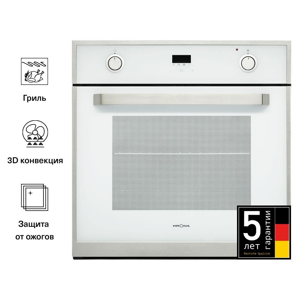 Электрический духовой шкаф (независимый) Krona ADRIANO 60 WH #1