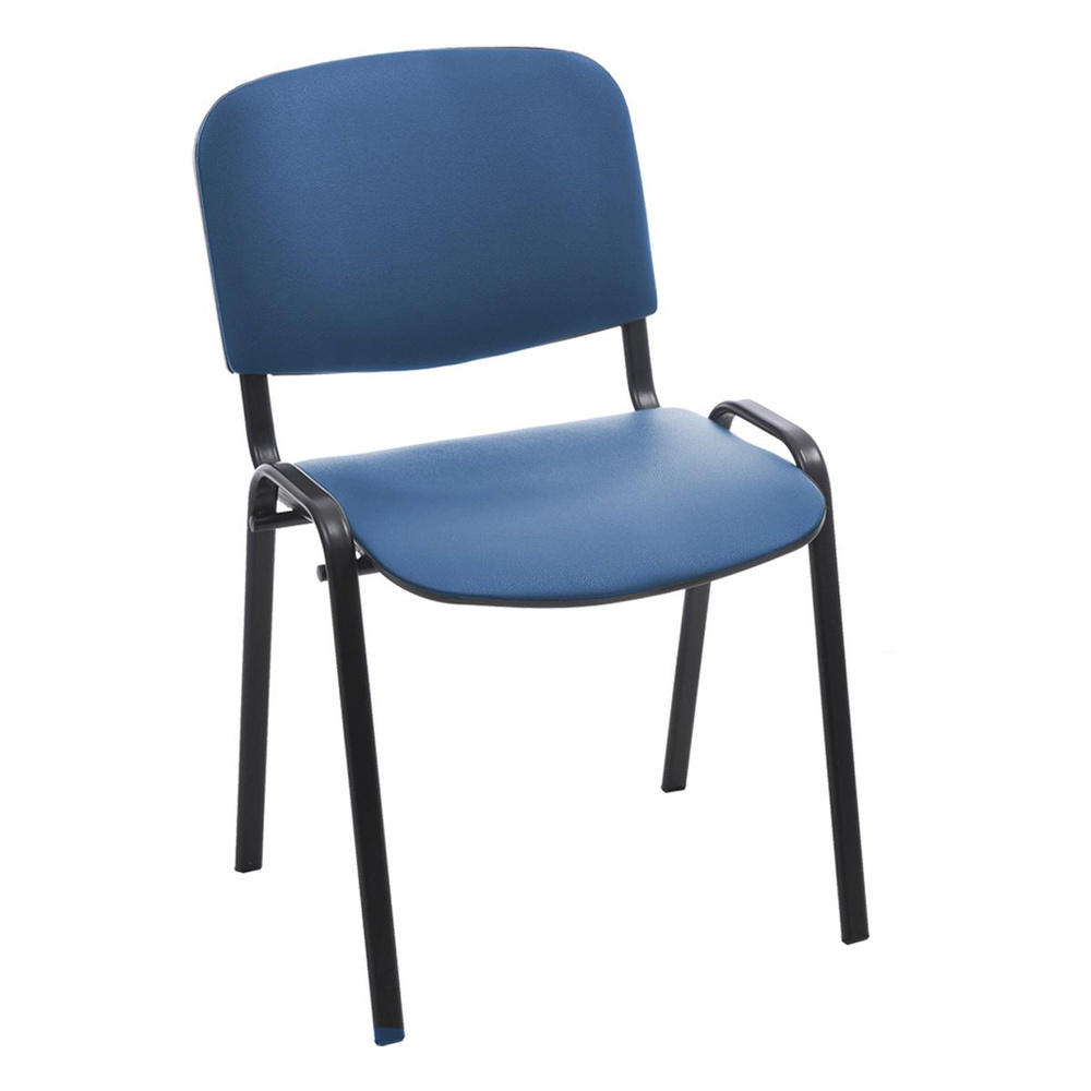 Helmi Офисный стул, Металл, Искусственная кожа, синий #1