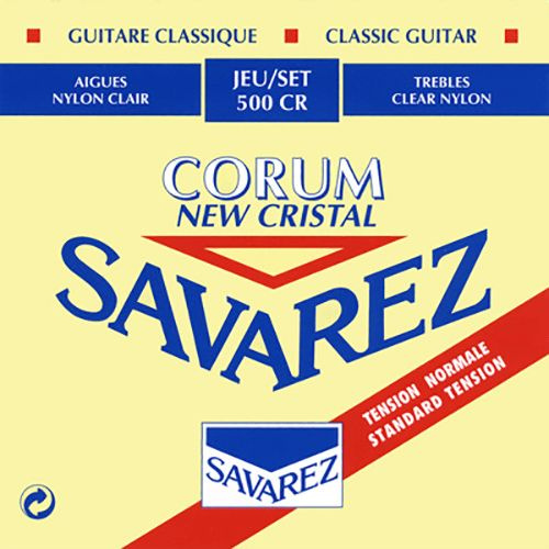 Savarez 500CR Corum New Cristal Red standard - Струны для классической гитары нормального натяжения  #1